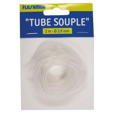 TUBE SILICONE SOUPLE TRANSLUCIDE 2M