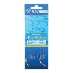 BAS DE LIGNE TRI-LARVES" - 5 HAM