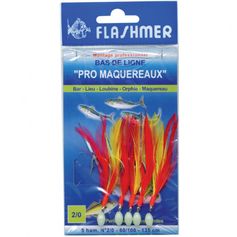 BAS DE LIGNE PLUME PRO MAQUER PERLES 5HA