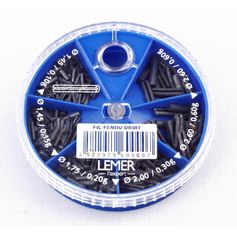 PLOMB CASES-FIL DROIT FENDU X6