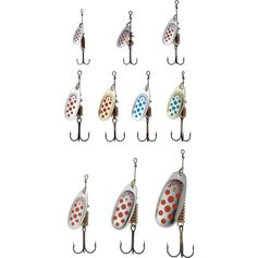 CUILLER COMET POINT ROUGE ARGENT