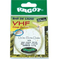 BAS DE LIGNE VHF 12 6X 3.60M