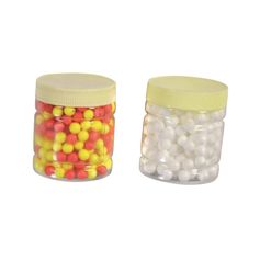 BILLE POLYSTYRENE JAUNE/ORANGE