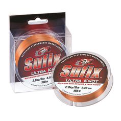 NYLON ULTRA KNOT 150M JAUNE/ORANGE