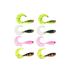 LEURRE MICRO GRUB UV COLOUR 4CM X8