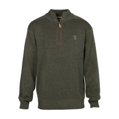 PULL COL CHEMINE KAKI PERCUSSION