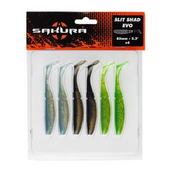 LEURRE SLIT SHAD EVO 8.5CM X6