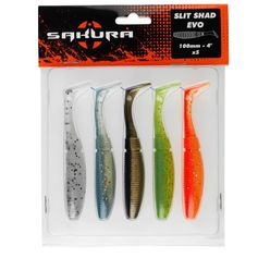 LEURRE SLIT SHAD EVO 10CM X5