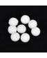 PERLES FLOTTANTES RONDES BLANC X20