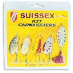 KIT 5 CUILLERS SUISSEX CARNASSIERS