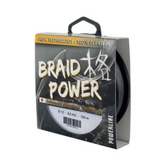 TRESSE BRAIDPOWER GRISE 130M