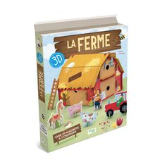 LIVRE+DECOR LA FERME EN 3D