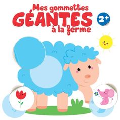 LIVRE MES GOMMETTES GEANTES A LA FERME V