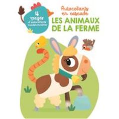 LIVRE AUTOCOLANTS ANIMAUX DE LA FERME