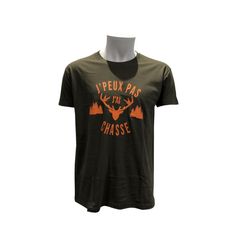 TSHIRT JPEUX PAS JAI CHAS KAKI ORA