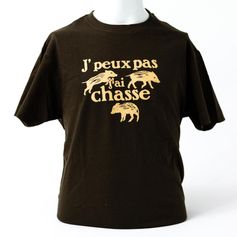 TSHIRT ENFANT J'PEUX PAS MARCASSINS