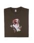 TEE SHIRT EPAGNEUL/GIBIER KAKI