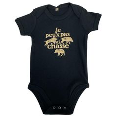 BODY NOIR J'PEUX PAS J'AI CHASSE