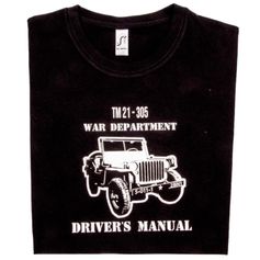 TEE SHIRT JEEP NOIR