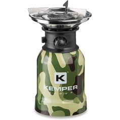 RÉCHAUD 1 FEU AVEC ANTIVENT CAMOUFLAGE