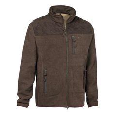 VESTE POLAIRE PRESLY MARRON