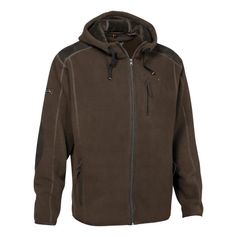 VESTE POLAIRE CONDOR MARRON