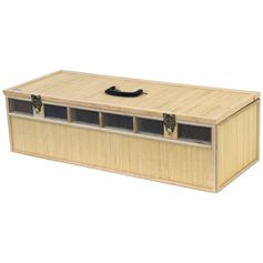 PANIER BAMBOU 6 CASES