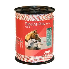 FIL TOP LINE BLANC/ROUGE 400M