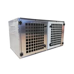 CAISSE A CHIEN DOUBLE 1160X600X600