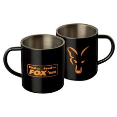 MUG FOX EN ACIER INOXYDABLE