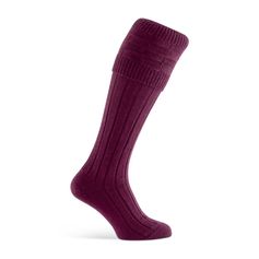CHAUSSETTE PORTLAND BURGUNDY
