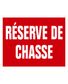 PANNEAU AKILUX RESERVE DE CHASSE
