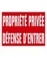 PANNEAU AKILUX PROPRIETE PRIVEE