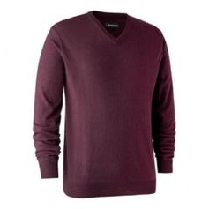 PULL KINGSTON  MERINO COLV  BURGUND