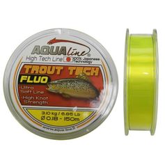 TROUT TECH 150M JAUNE FLUO