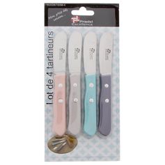 TARTINEURS MANCHES BOIS X4