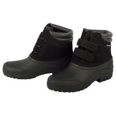 BOOTS PADDOCK HIVER FLOCK NOIRE