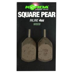 PLOMB POIRE CARRE INLINE X2