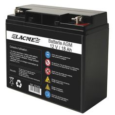 ACCUMULATEUR 12V 18A