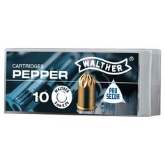 MUNITION POIVRE 380 REVOLVER X10