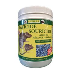 RATICIDE SOURICIDE 3 CÉRÉALES 7X20G