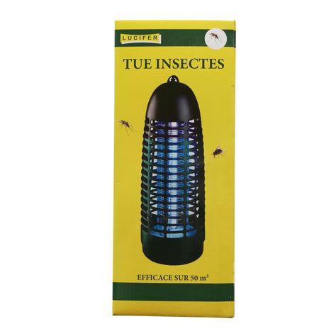 Tue-Insecte UV Lucifer, Destructeur d'Insectes 