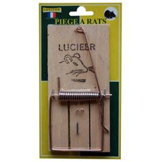 TAPETTES A RATS EN BOIS