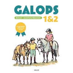 LIVRE GALOPS 1 ET 2 NOUVELLE EDITION