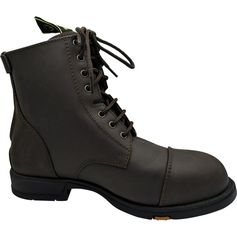 BOOTS COQUEES ZIP + LACETS HORTA