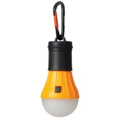 AMPOULE MOUSQUETON ORANGE A PILES