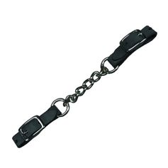 GOURMETTE HACKAMORE CUIR MARRON