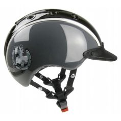 CASQUE NORI FER A CHEVAL NOIR/GRIS