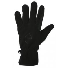 GANTS POLAIRE ET PICOTS NOIR
