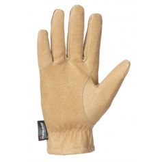 GANTS DE TRAVAIL CUIR BEIGE